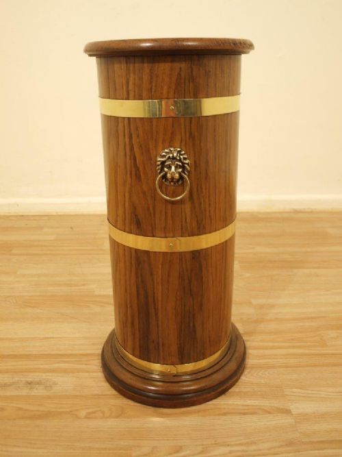 An Oak Edwardian Period Umbrella/stick Stand