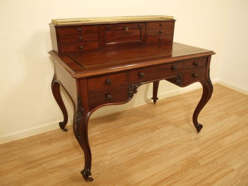 A Rare Mahogany Early Victorian Writing Desk