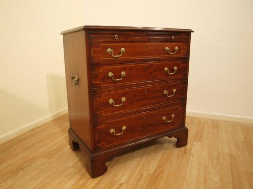 A Mahogany George III Period Antique Bachelors Chest