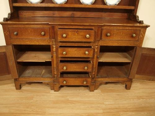 fig 1. A Good 19th Century Antique Oak Welsh Dresser