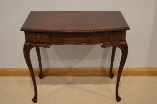 A Fine Quality Mahogany Edwardian Period Hall/side Table