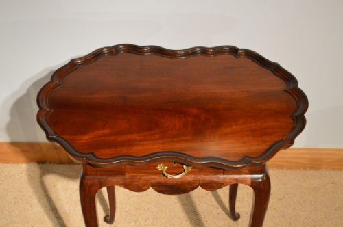 fig 1. A Mahogany Edwardian Period Antique Side Table