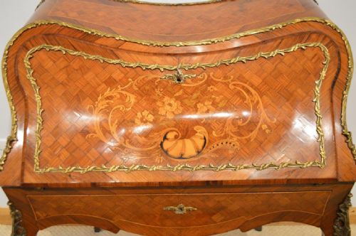 fig 1. A 19th Century French Kingwood Bureau De Dame