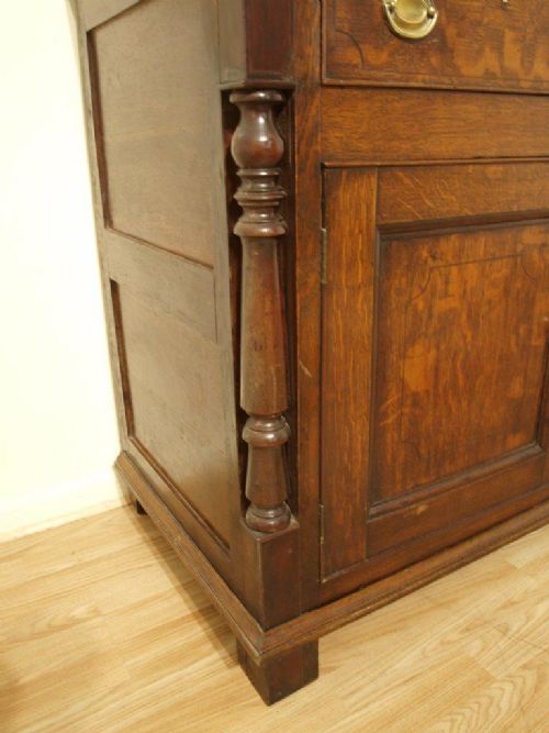 fig 1. A Good Oak George III Period Antique Welsh Dresser