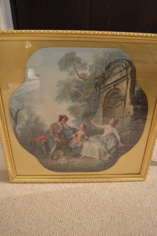 fig 1. A Beautiful Pair Of French Medici Prints