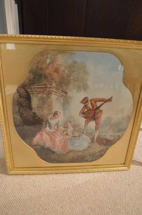fig 2. A Beautiful Pair Of French Medici Prints
