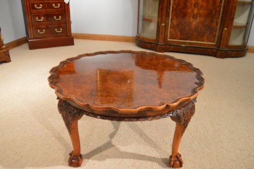 A Burr Walnut 1920s Coffee Table