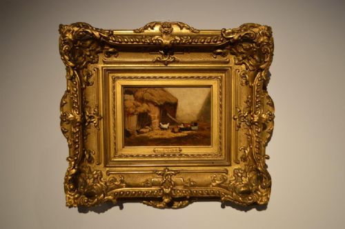 fig 1. A Good Pair Of Oil Paintings By Charles Jacque