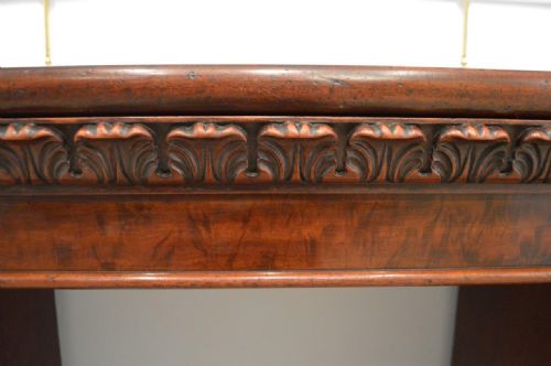 fig 2. A Beautiful Mahogany William IV Period Antique Pedestal Sideboard