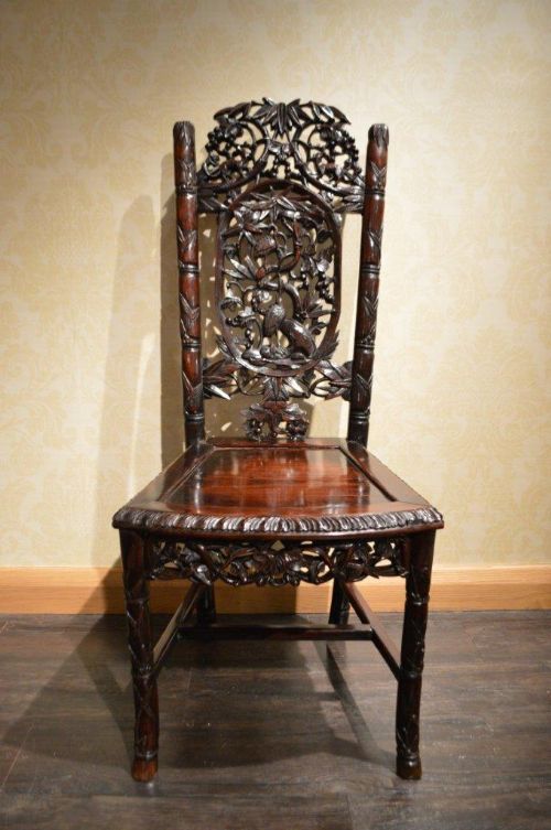 An Unusual Hardwood Chinese Antique Chair
