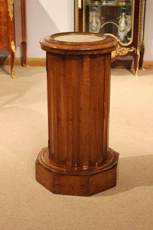 An Oak Victorian Period Bedside Cabinet