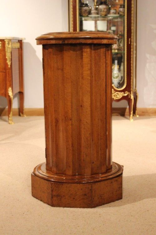 fig 1. An Oak Victorian Period Bedside Cabinet