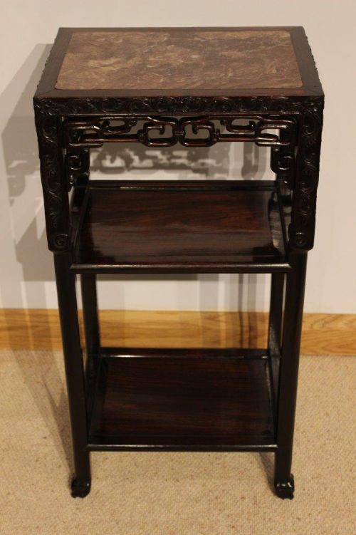 A 19th Century Hardwood Chinese Stand