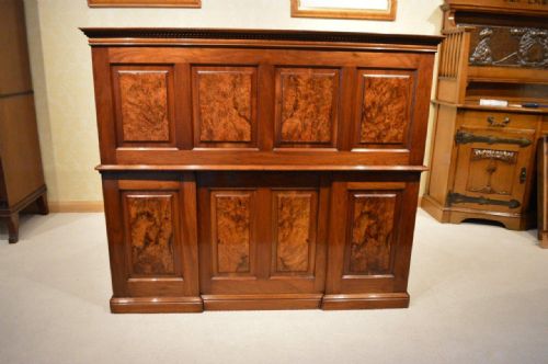fig 1. A Good & Rare Walnut Late Victorian Roll Top Desk By Shannon Ltd