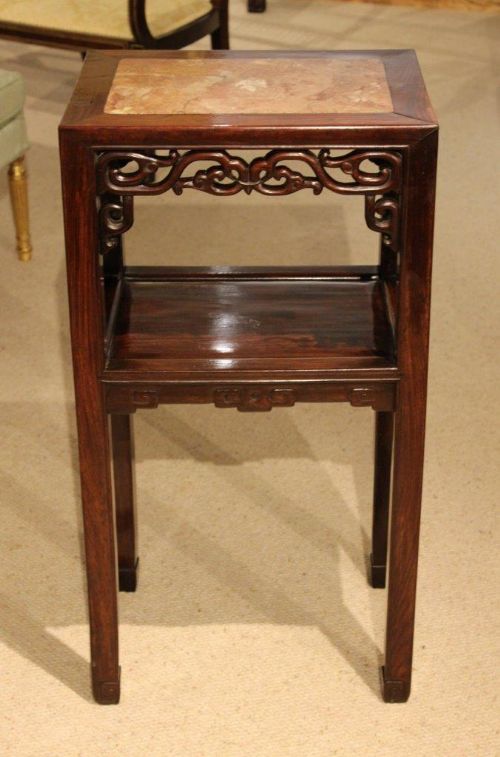 fig 1. A 19th Century Hardwood Chinese Stand