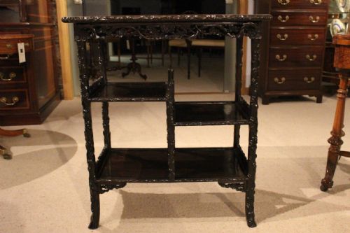 fig 1. A Rare & Unusual Chinese Stepped Occasional Table