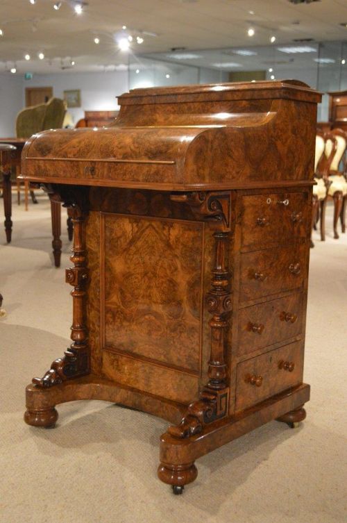 fig 1. A Stunning Burr Walnut Victorian Period