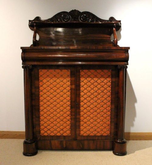 A Goncalo Alves Late Regency Period/william IV Period Antique Chiffonier
