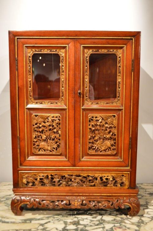 A Superb Hardwood Chinese Antique Table Cabinet