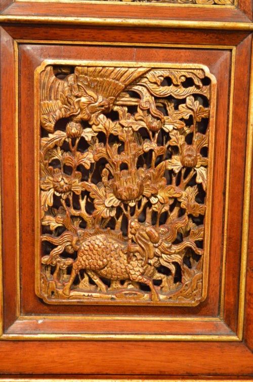 fig 1. A Superb Hardwood Chinese Antique Table Cabinet