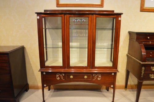 A Mahogany Arts & Crafts Period Scottish School Display Cabinet