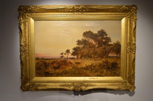 A Victorian Period Oil on Canvas by Daniel Sherrin