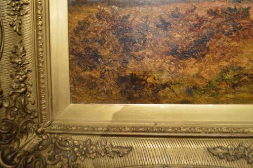 fig 3. A Victorian Period Oil On Canvas By Daniel Sherrin