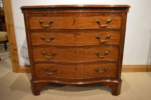 A Mahogany George III Style Bachelors Chest