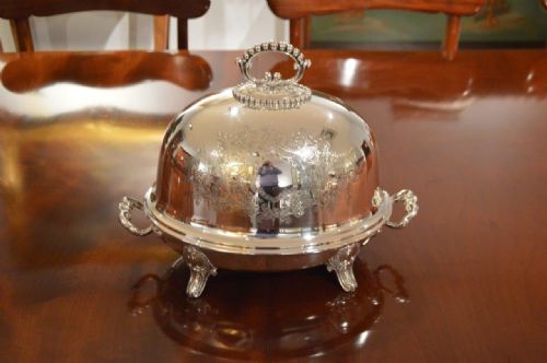 A Beautiful Edwardian Period Silver Plated Tureen & Cover by Mapplin & Webb