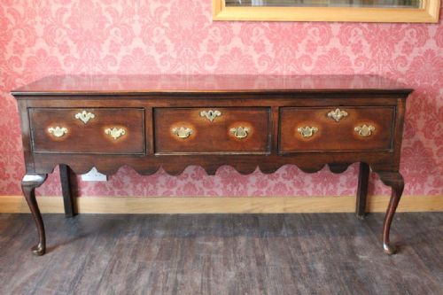 An Oak George III Period Antique Dresser Base