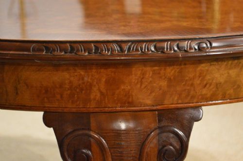 fig 1. A Beautiful Burr Walnut 1920s Period Antique Coffee Table