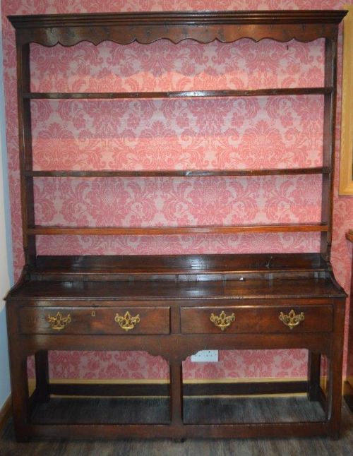An 18th Century Antique Oak Welsh Dresser