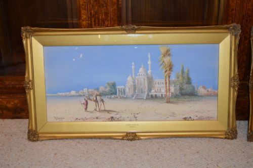 fig 1. A Pair Of Watercolours By R. Rappini