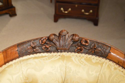 fig 1. A Superb Walnut Victorian Period Antique Chaise Longue