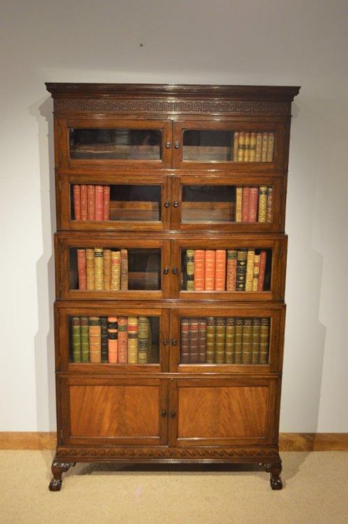 A 1920s Period Mahogany Five Tier Sectional Bookcase