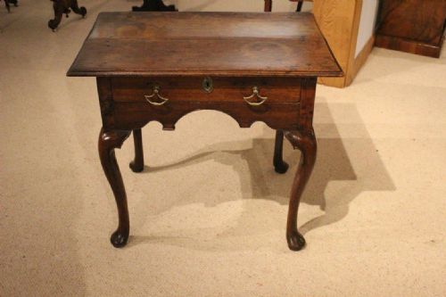 An Oak George III Period Antique Lowboy