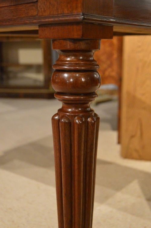 fig 1. A mahogany Regency Period Two Drawer Side Table