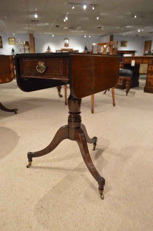 An Unusual Mahogany Regency Period Pembroke Table