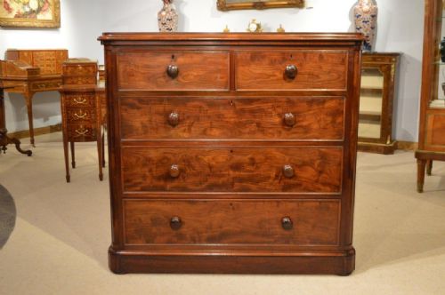 fig 1. A Superb Mahogany Victorian Period Antique Bedroom Chest