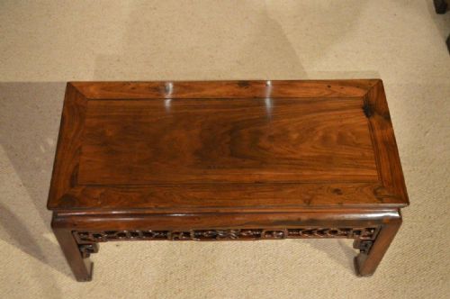 fig 1. A Chinese Hongmu Hardwood Kang Coffee Table