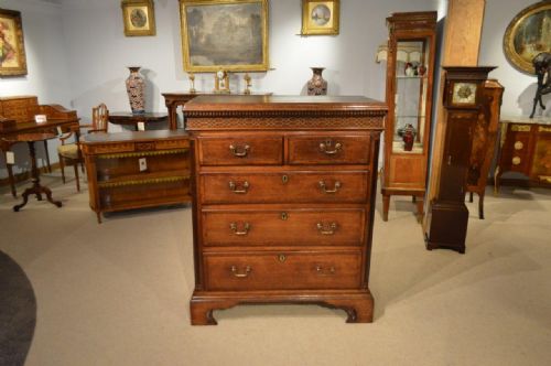 An Oak George III Period North Country Chest of Drawers