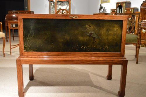fig 1. A Chinese Style Hardwood Box On Stand