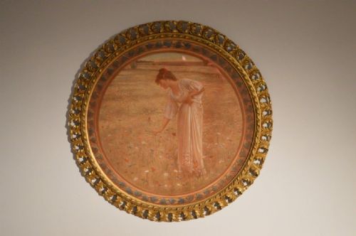 fig 1. A Good Pair Of Edwardian Period Prints Of Classical Maidens