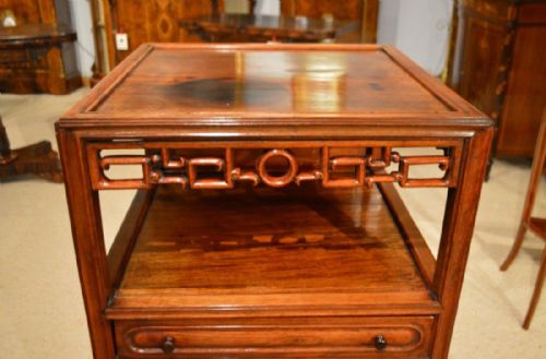fig 1. A Hardwood Chinese Antique Music Cabinet