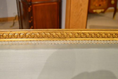 fig 1. A French Louis XVI Style gilt-wood settee