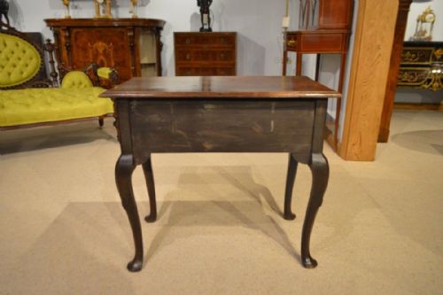 fig 1. A Fine & Original Red Walnut George II Period Antique Lowboy