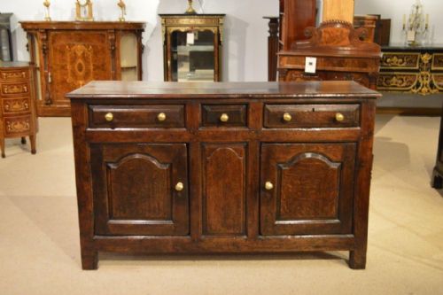 An Oak  George III Period Antique Welsh Dresser Base