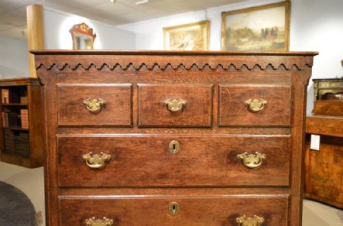 fig 1. A good oak George III Period