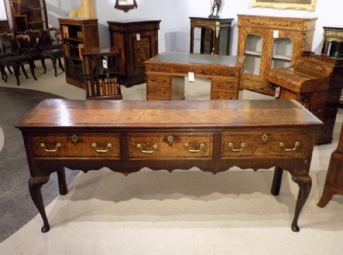 An Oak George III Period Antique Dresser Base