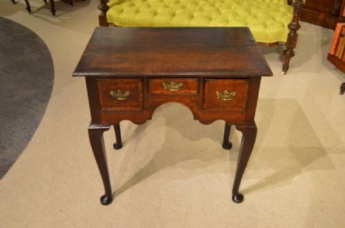 An Oak George III Period Antique Lowboy